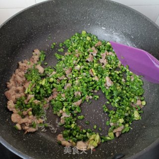 韭苔肉末蒸豆腐的做法步骤：9