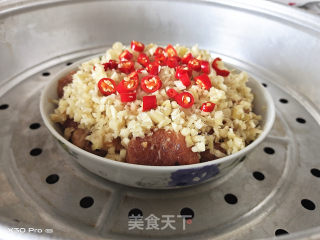 蒜蓉豆豉蒸排骨的做法步骤：5