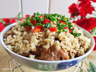 蒜蓉豆豉蒸排骨的做法步骤：6