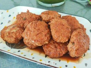猪肉莲藕丸子的做法步骤：17