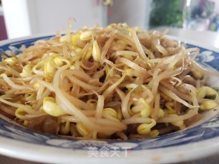 清炒黄豆芽的做法步骤：5