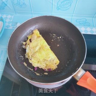 鸡蛋紫薯包的做法步骤：5