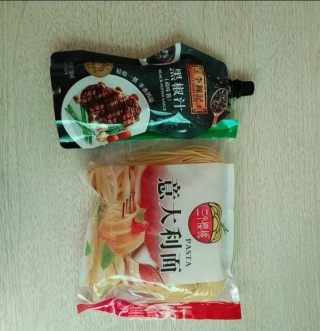 烧烤干面的做法步骤：1