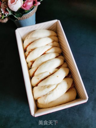 肉松芝麻香葱吐司~法帅蒸烤箱版的做法步骤：11