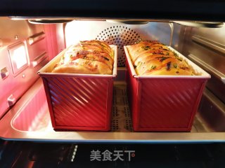 肉松芝麻香葱吐司~法帅蒸烤箱版的做法步骤：14