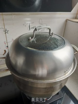 大米面葡萄干窝头的做法步骤：11