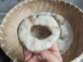 大米面葡萄干窝头的做法步骤：14