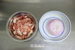 羊肉洋葱拌面的做法步骤：4