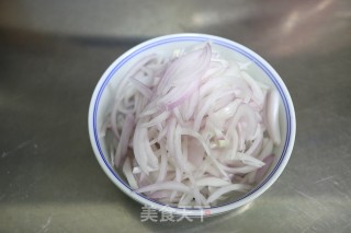 羊肉洋葱拌面的做法步骤：5