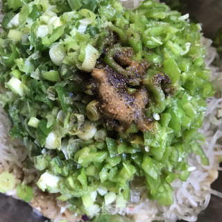 茄子青椒素包的做法步骤：5