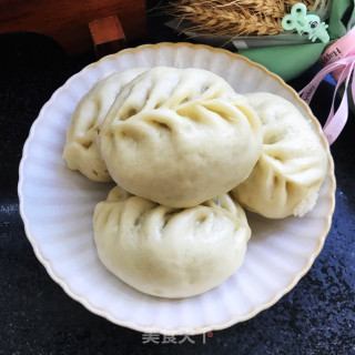 茄子青椒素包的做法步骤：12