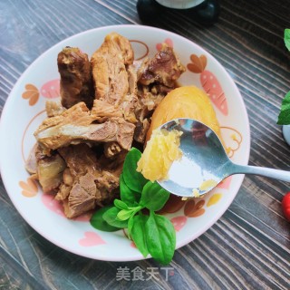 排骨烀土豆的做法步骤：14