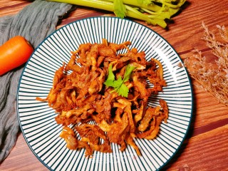 比酥肉还好吃的椒盐菌菇的做法步骤：12