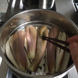 油淋茄子的做法步骤：3