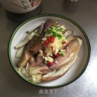 油淋茄子的做法步骤：5