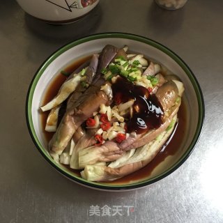 油淋茄子的做法步骤：7