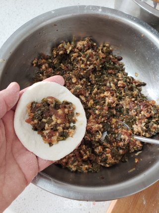 干豆角酱肉包的做法步骤：13