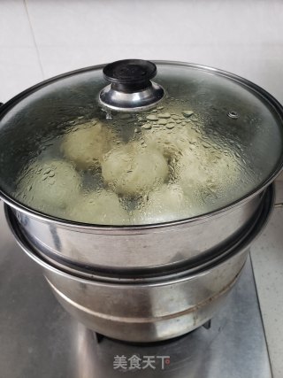 干豆角酱肉包的做法步骤：16