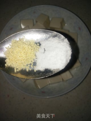 小葱拌豆腐的做法步骤：6