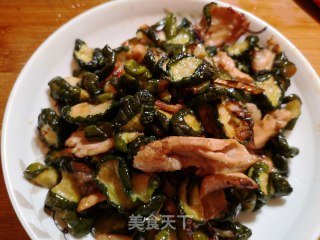 黄瓜干炒肉片的做法步骤：12