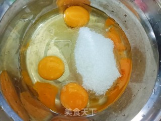 蒸蛋糕的做法步骤：2