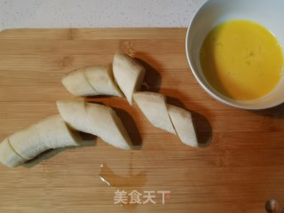 脆皮香蕉的做法步骤：2