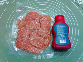 萨拉米甜辣面包卷的做法步骤：12
