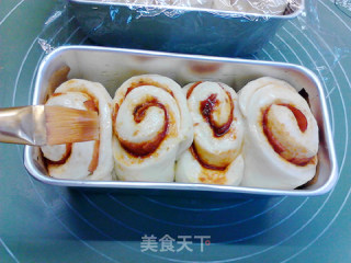 萨拉米甜辣面包卷的做法步骤：18