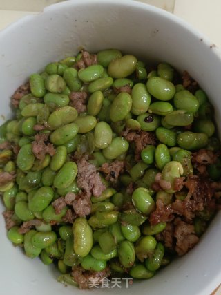 烂肉青豆的做法步骤：6