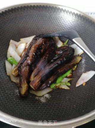 酱汁茄子的做法步骤：5
