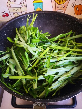 蒜蓉空心菜的做法步骤：5
