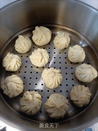 卤肉包（烫面）的做法步骤：9
