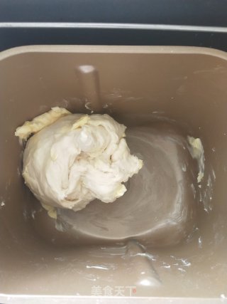 麻薯奶香吐司的做法步骤：3