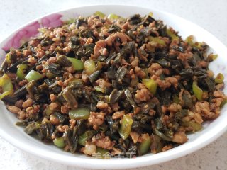 干豆角炒肉末的做法步骤：6