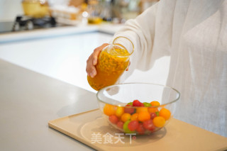 节气食单   |   处暑  百香果梅渍小番茄的做法步骤：5