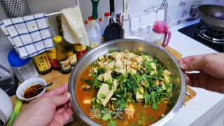 猪肉粉条炖豆皮的做法步骤：17