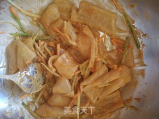 #下饭菜 # 麻酱拌粉皮的做法步骤：10