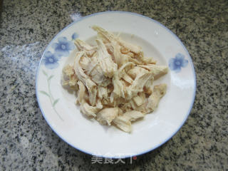 芹菜拌鸡胸肉的做法步骤：5