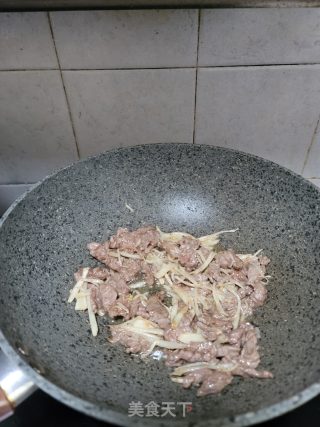 沙茶牛肉的做法步骤：6