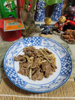 沙茶牛肉的做法步骤：7
