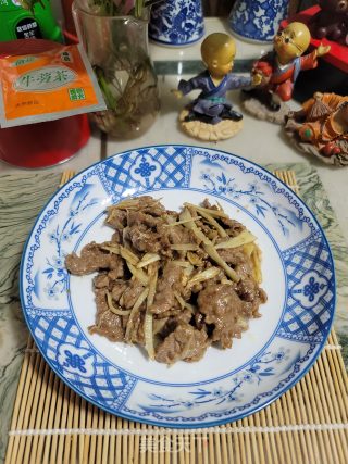 沙茶牛肉的做法步骤：8