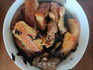 梅菜扣肉的做法步骤：13