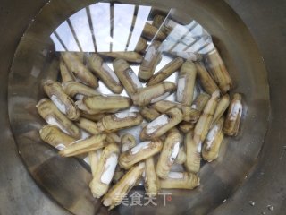 椒盐蛏的做法步骤：1
