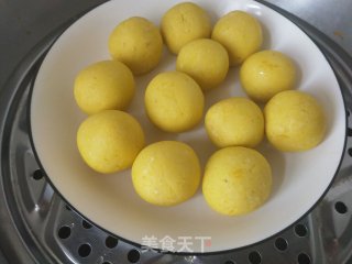 红糖椰蓉南瓜糍粑的做法步骤：2
