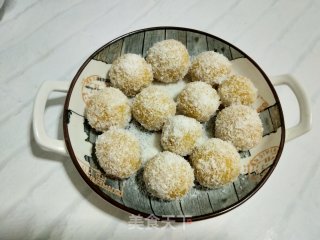红糖椰蓉南瓜糍粑的做法步骤：3