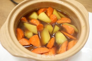 浓香入味的胡萝卜土豆焖鸭肉的做法步骤：11