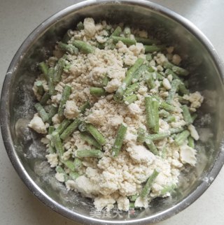 豆角馍花麦饭的做法步骤：7