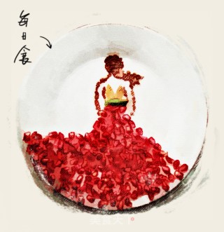 石榴裙果盘的做法步骤：9