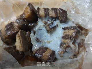 五花肉焖豆角的做法步骤：2