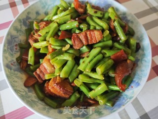 五花肉焖豆角的做法步骤：10